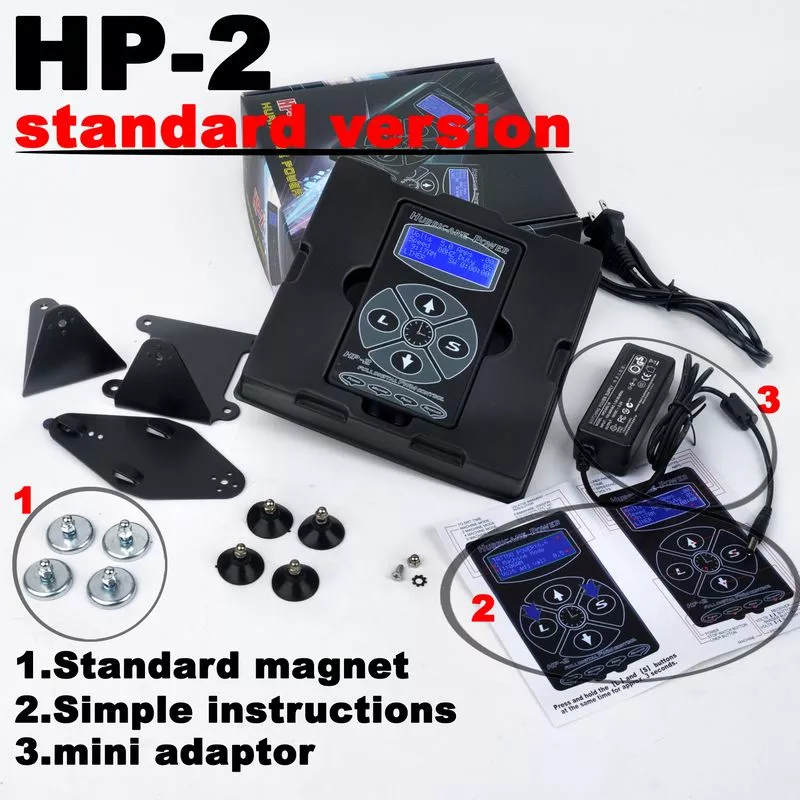 100% Hurricane Original HP-2 Bekalan Kuasa Tatu Hijau