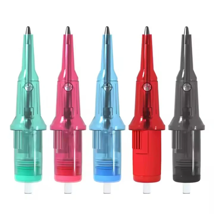 Spark Ballpoint berwarna -warni jarum tatu pakai adat
