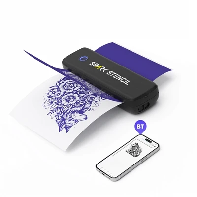 Mesin pemindahan tatu sementara tanpa wayar bluetooth