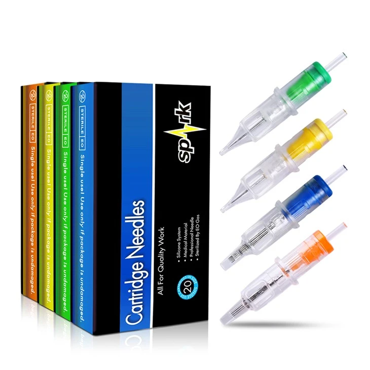 Profesional Spark SPD Stainless Steel Tattoo Needles With Magnum Application Art Body Art