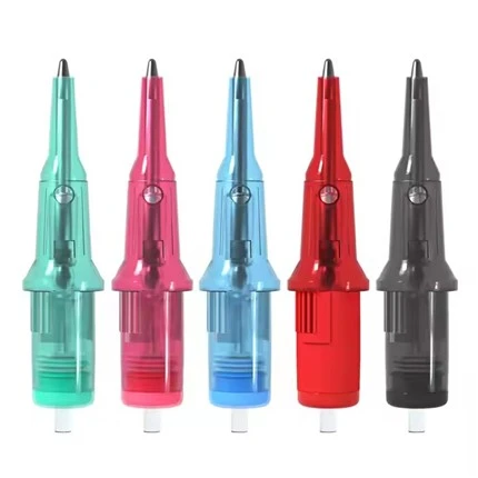 Spark Ballpoint berwarna -warni jarum tatu pakai adat