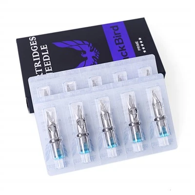 Cartridge Tatu Keluli Tahan Stainless RL untuk Seni Badan Jarum Untuk Penggunaan Pena Tatu