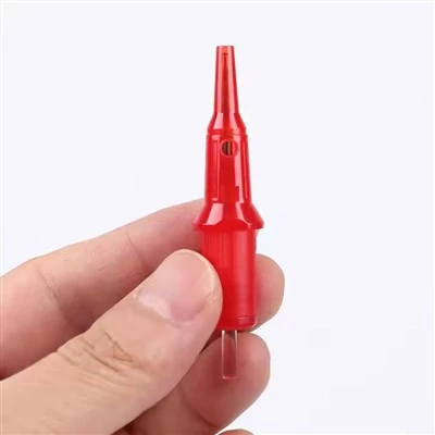 Spark Ballpoint berwarna -warni Kartrij jarum tatu pakai adat - Borong untuk seni badan