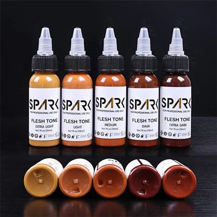 Dakwat Siri Dakwat Tatu Percikan Set Dakwat Tatu Percikan Profesional Vanta Hitam 8OZ 4OZ Super Hitam Dakwat Siri Percikan Dakwat Tatu Set Dakwat Profesional