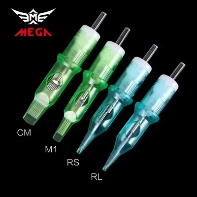 Premium Mega Tattoo Cartridge Tatu Tatu Needles Tatu Kilang Tatu