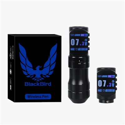 Pena Tatu Tanpa Wayar Profesional dengan 2000mah Jepun Metal Motor Long Battery Life