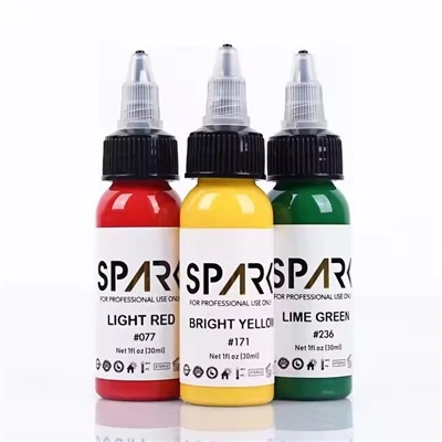 Spark Organik 1oz (30ml) Bekalan Tatu Bekalan Tatu Berfriendly Teknologi Tatu Tetap Tatu Tetap