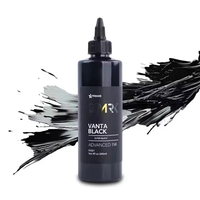Borong 8 oz 240 ml Tabut Tatu Premium Set Custom Black Color Organik Cecair Tinggi dan Ciri Tetap