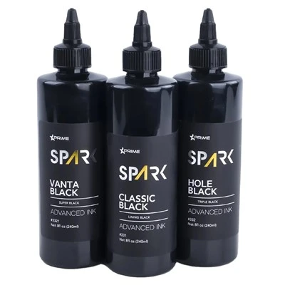 Borong 8oz 240ml Premium Tatu Dakwat Set Custom Black Organik Cecair Berkualiti Tinggi Berkualiti