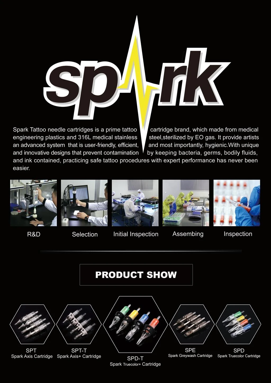 Cartridge Tatu Spark Borangan