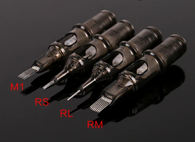 Smoke Gray Prime Spark Axis+ Tattoo Needle Cartridge