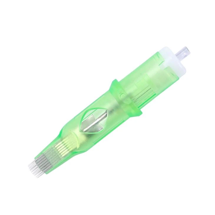 Kartrij Tato Mega 0.35mm Melengkung Jarum Magnum Jarum