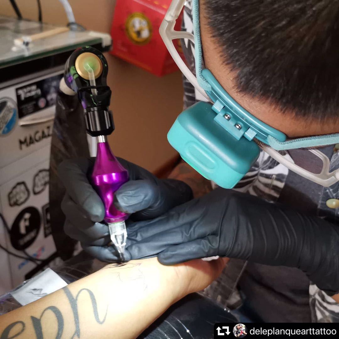 Peru tatu artis Pilih percikan kartrij