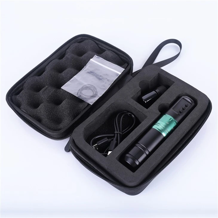 2024 Reka Bentuk Baharu Mesin Tatu Tanpa Wayar Spark 1600mAh *Bateri