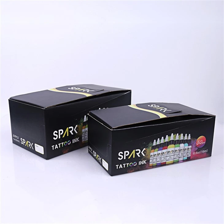 50 Set Warna Pigmen Dakwat Tatu Percikan Set Dakwat Tatu Profesional