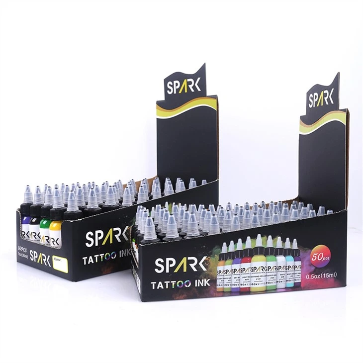 50 Set Warna Pigmen Dakwat Tatu Dakwat Tatu Vegan Dakwat Tatu 30ml