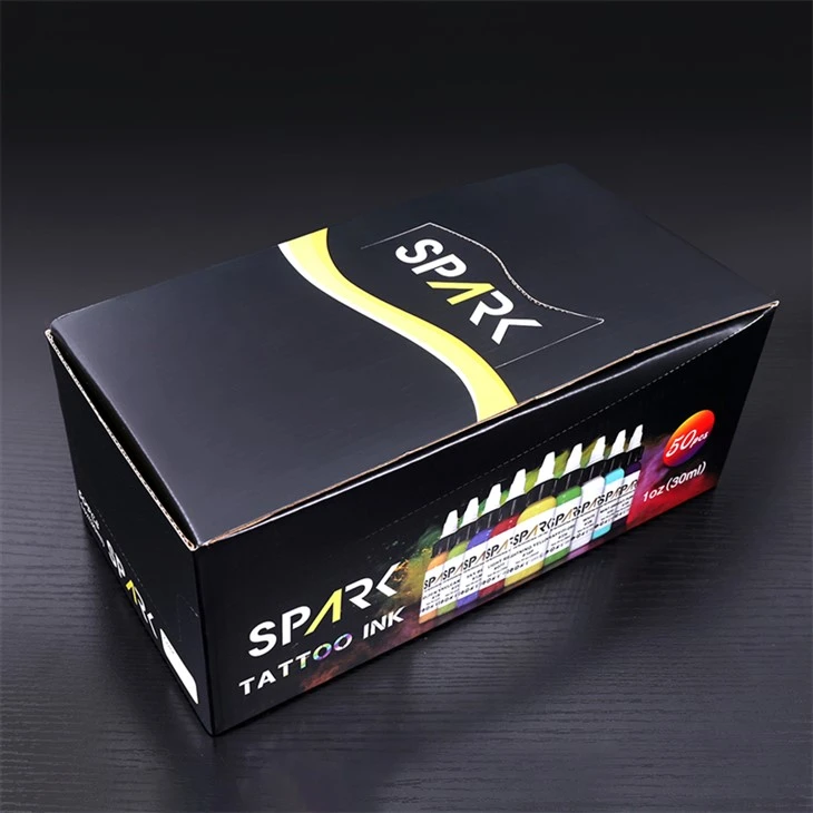 50 Set Warna Set Dakwat Tatu Percikan Warna Dakwat Tatu Profesional