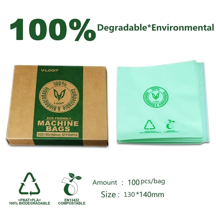 Biodegradable Boleh guna Tatu Pen Mesin Penutup