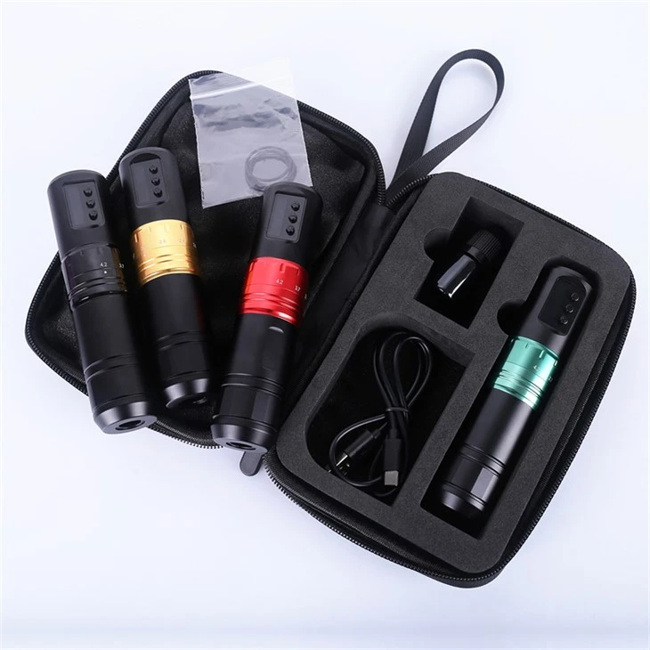 Jualan Panas Mesin Tatu Tanpa Wayar 134mm Mesin Tatu Pen Spark
