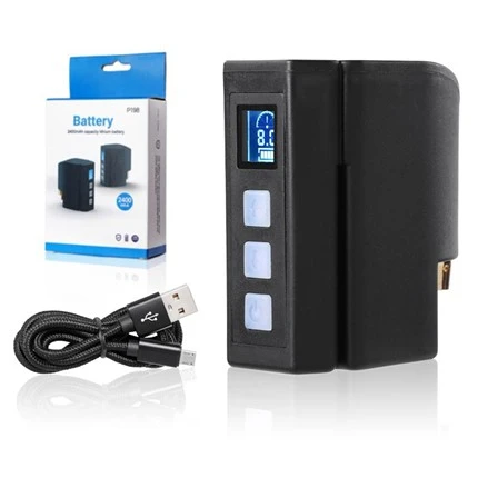 Bekalan Kuasa Tatu Wayarles Mini 2400mAh Bateri Tatu Wayarles