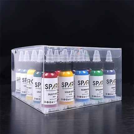Set 25 Warna Set Dakwat Tatu Profesional Warna Percikan Dakwat Tatu