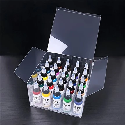 Set 25 Warna Dakwat Tatu Percikan Bekalan Set Dakwat Tatu Premium