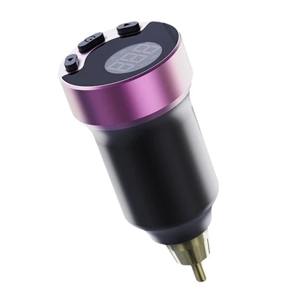 Bekalan Kuasa Tatu 30X50mm Bateri Tatu Tanpa Wayar RCA Tanpa Wayar