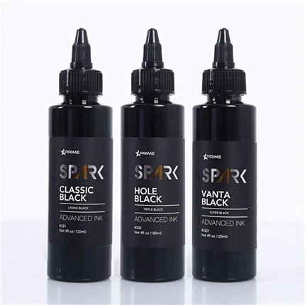 4OZ Classic Black Hole Black Vanta Black Spark Tattoo Dakwat Tatu Dakwat Hitam