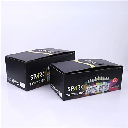 50 Set Warna Pigmen Dakwat Tatu Percikan Set Dakwat Tatu Profesional