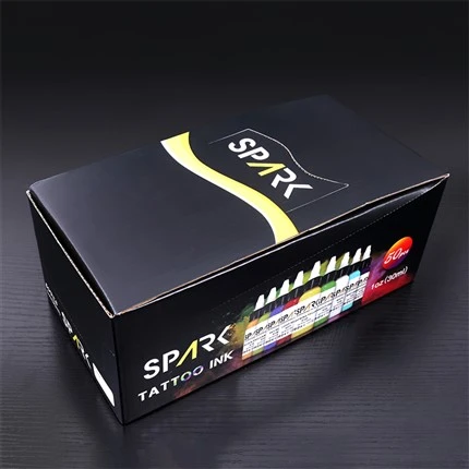 50 Set Warna Set Dakwat Tatu Percikan Warna Dakwat Tatu Profesional