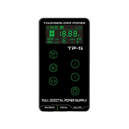 Untuk Mesin Tatu Gegelung Dan Putar Bekalan Tatu LCD Bekalan Kuasa Mini Tatu