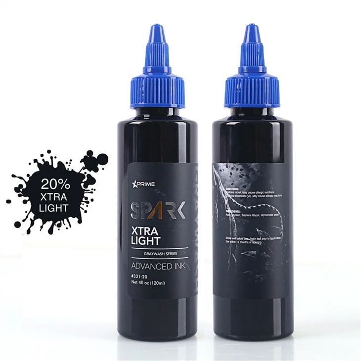 Set Dakwat Tatu Dakwat Tatu Percikan Hitam Profesional