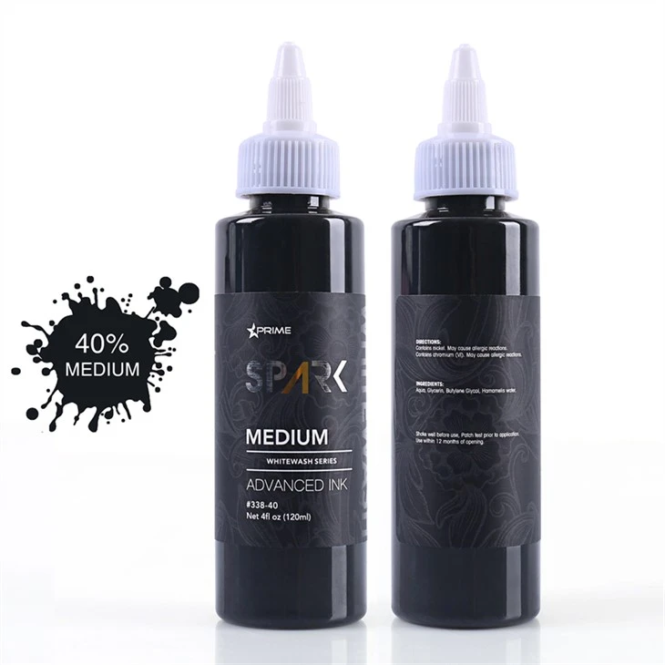 Set Dakwat Tatu Dakwat Tatu Vegan Set Cuci Putih Dakwat Tatu Percikan