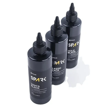 Vanta Black 8OZ 4OZ Super Black Dakwat Siri Dakwat Tatu Percikan Dakwat Set Dakwat Tatu Profesional