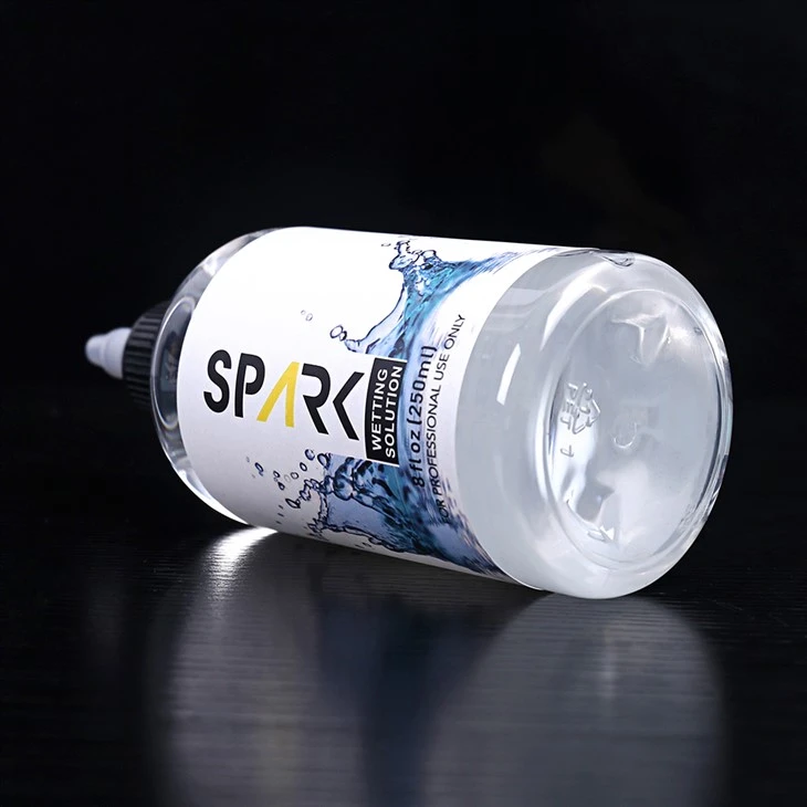 Spark 8OZ 240ML Tatu Penyelesaian Pembasmian Tatu Penyelesaian Campuran Tatu Percikan Dakwat Tatu Percikan